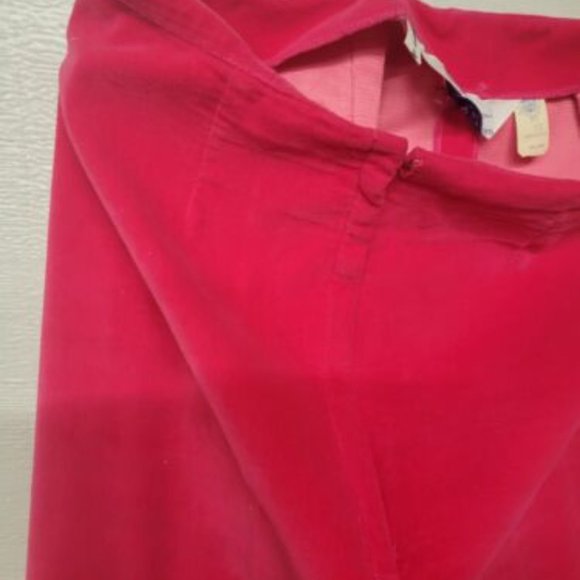 VINTAGE BILL ATKINSON GLEN OF MICHIGAN HOT PINK VELVET PANTS - Picture 4 of 10